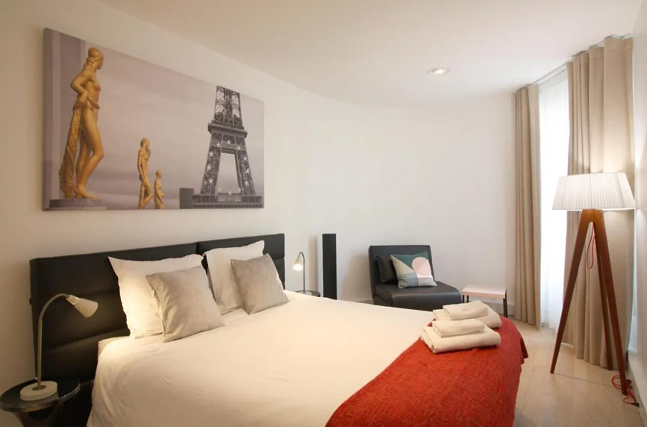 Apartments Paris Centre - At Home Hotel Frankrike